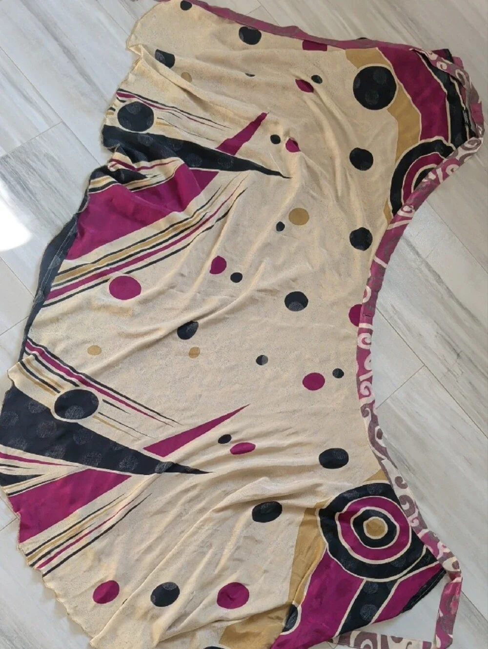 Women’s Reversible Silk True Wrap Made In India Midi Skirt Recycled Sari